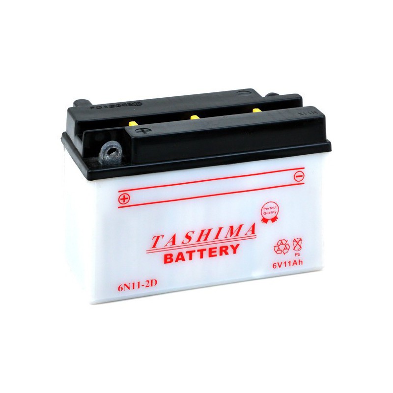 Batterie moto 6N11-2D 6V 11Ah