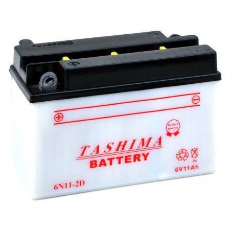 Batterie moto 6N11-2D 6V 11Ah