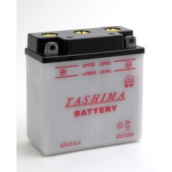 Batterie moto 6N11A-4 6V 11Ah