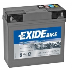 Batterie moto EXIDE GEL 12-19