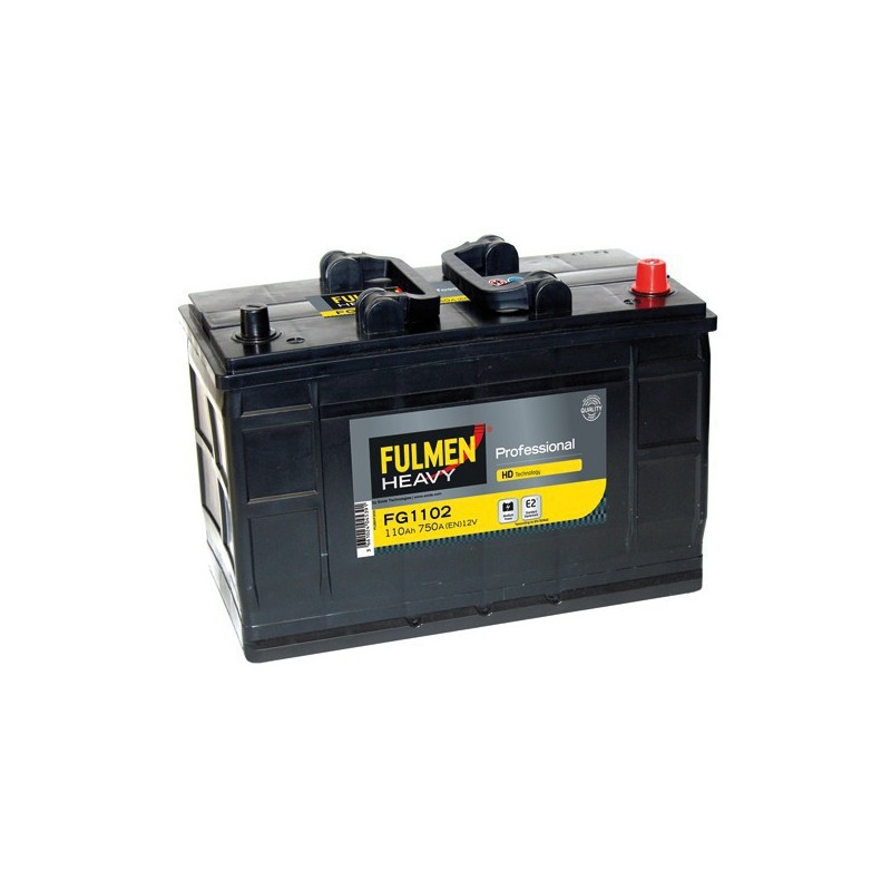 Batterie de démarrage FG1102  12V 110Ah 750A